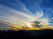 MONTE CASTELLO da Valpiana di Serina con spettacolare tramonto il 15 dicembre 2025 - FOTOGALLERY